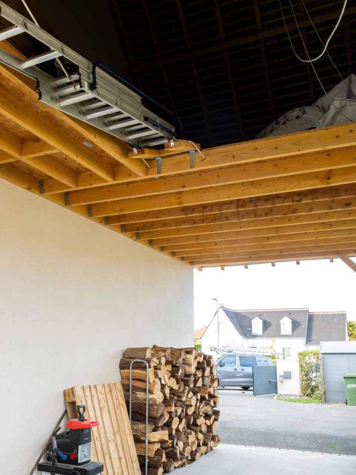 Structure solide et durable de la toiture