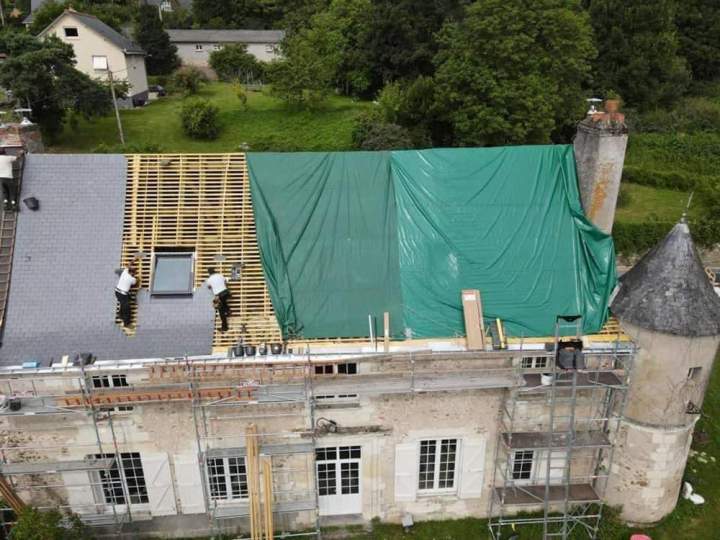 Rénovation de toiture La Riche